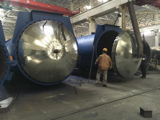 AAC autoclave for steamcured building materials with fully